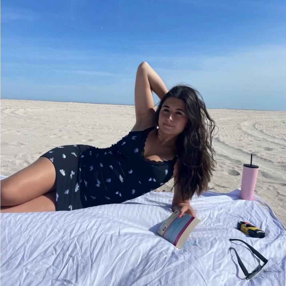 Summer beach mini dress